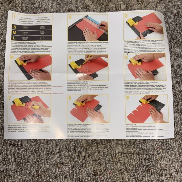 Gift bag punch plate. - Picture 4 of 4